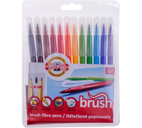 Фломастеры KOH-I-NOOR Brush