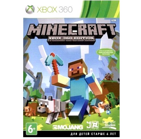 Игра для приставки Microsoft Minecraft Xbox 360