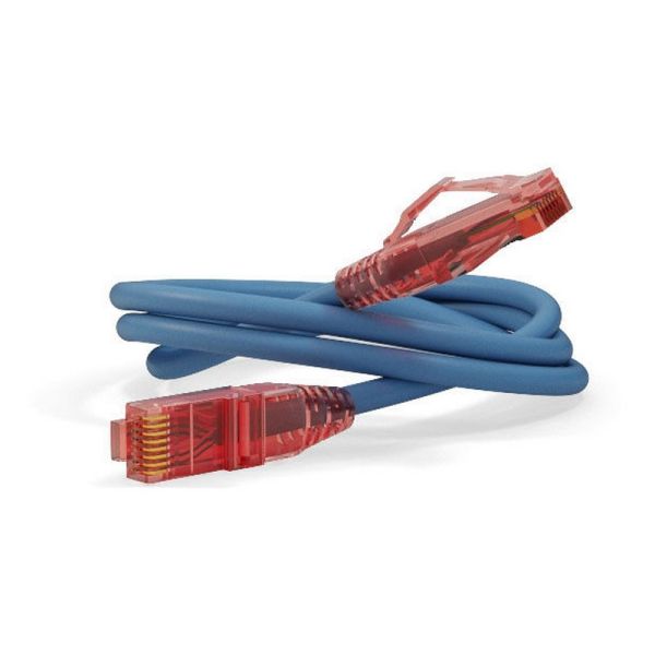 Патч-корд HyperLine PC-LPM-UTP-RJ45-RJ45-C5e-1.5M-LSZH-BL 1,5 м, синий