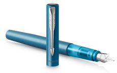 Ручка перьевая PARKER Vector XL F21 2159761 морской волны металлик F, 1 шт
