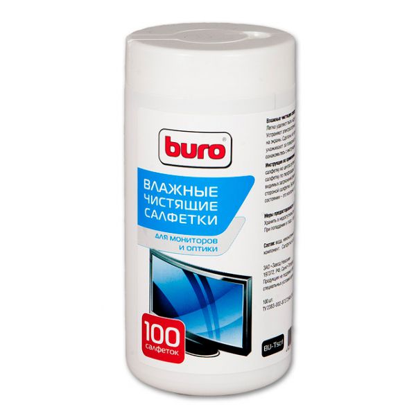 Салфетки Buro BU-Tscrl 100 шт