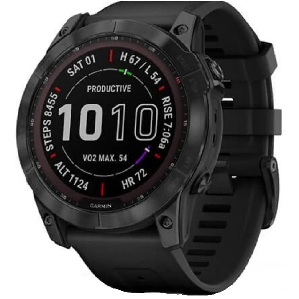 Умные часы Garmin Fenix 7X черный/черный [010-02541-22]